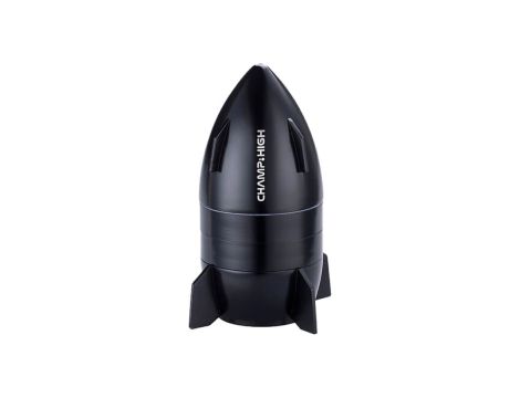 Grinder do suszu Spaceship Czarny 4części 50mm